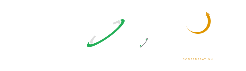 Logo trio: AMC African Marketing Confederation, TICON Africa, and AICON African Supply Chain Confederation.