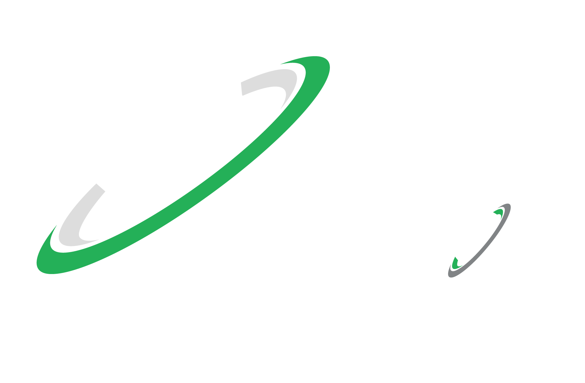 Logo featuring a white geometric network on the left, a green curved swoosh wrapping around, and the word AFRICA in bold white letters.